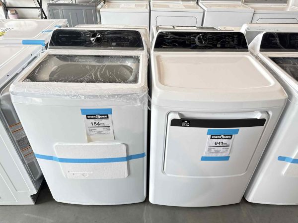 Duo laveuse et sécheuse Frigidaire FLVW7523BW / FLVE752CBW