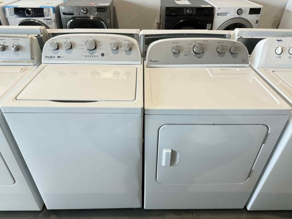 Duo laveuse et sécheuse Whirlpool