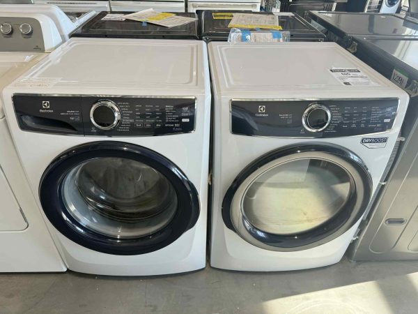 Duo laveuse et sécheuse Electrolux ELFW7626BW/ELFE763CAW