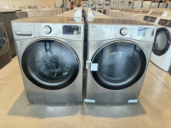 Duo laveuse et sécheuse LG WM3850HVA/DLEX3850V
